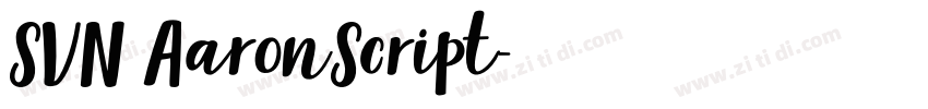 SVN AaronScript字体转换